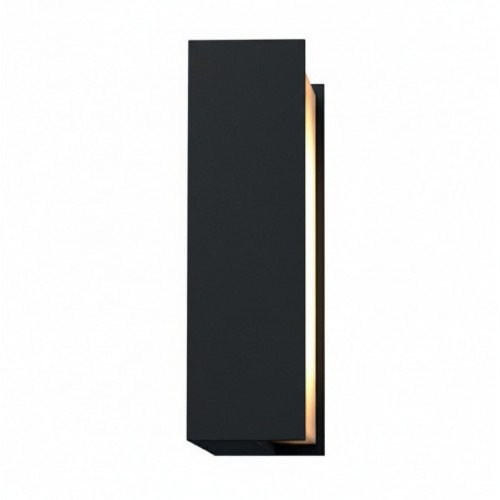 Buitenlamp Lincoln muurlamp zwart aluminium modern