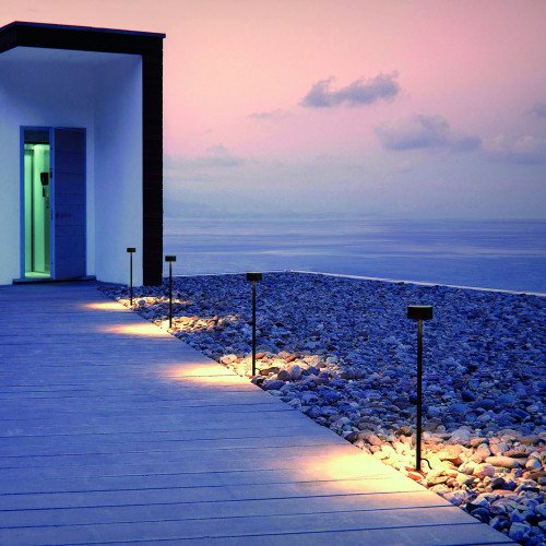 Zwart Ayla Tuinlamp 60cm aluminium IP65