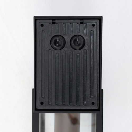 Buitenverlichting Cartagena muurlamp zwart aluminium