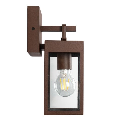 Buitenverlichting Cartagena muurlamp corten aluminium