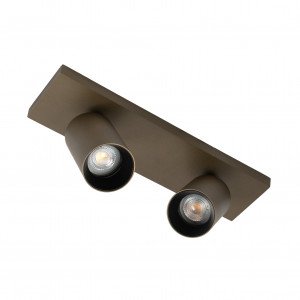 Binnenverlichting Mila 2 plafondlamp brons modern