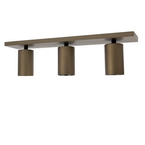 Binnenverlichting Mila opbouwspot brons modern