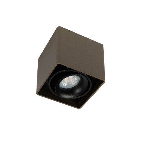 Binnenverlichting Bjorn opbouwspot brons modern