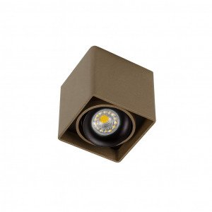 Binnenverlichting Bjorn opbouwspot brons modern