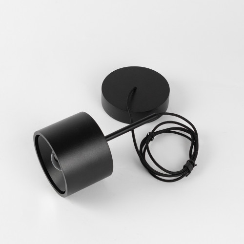 Binnenlamp June hanglamp zwart aluminium modern