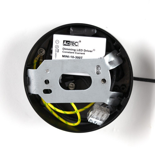 Binnenlamp June hanglamp zwart aluminium modern