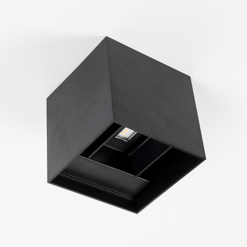 Buitenlamp Brian muurlamp zwart LED modern