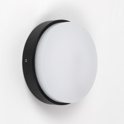 Buitenlamp Cedric muurlamp zwart aluminium modern