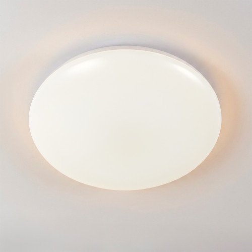 Binnen- en buitenlamp Milan plafondlamp wit met bewegingssensor