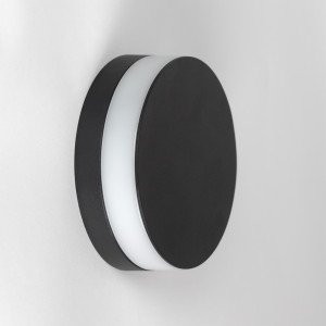 Buitenlamp Finley muurlamp zwart modern aluminium