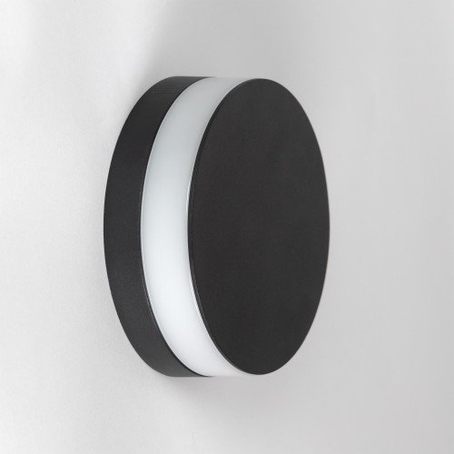 Buitenlamp Finley muurlamp zwart modern aluminium