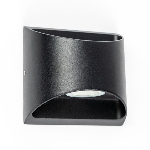 Buitenlamp Reno up en down muurlamp zwart