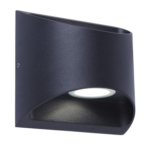 Buitenlamp Reno up en down muurlamp zwart