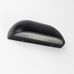 Buitenlamp Nathan muurlamp zwart IP65 modern
