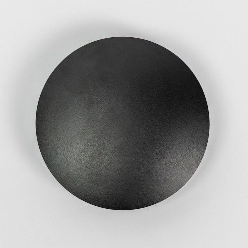 Buitenlamp Eclips wandlamp small zwart aluminium modern