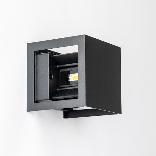 Buitenlamp Tyler up en down muurlamp zwart 