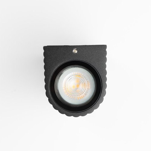 Buitenlamp Oscar muurlamp zwart GU10 Modern