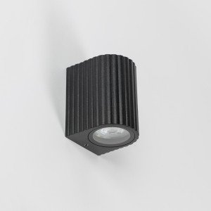 Buitenlamp Oscar muurlamp zwart GU10 Modern