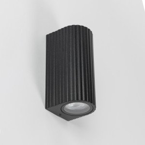 Buitenlamp Oscar up en down muurlamp zwart GU10 Modern