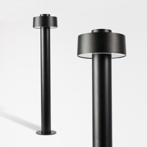 Buitenverlichting Lewis tuinlamp zwart 60cm