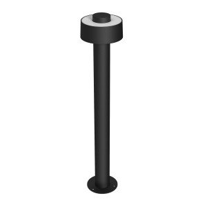 Buitenverlichting Lewis tuinlamp zwart 60cm