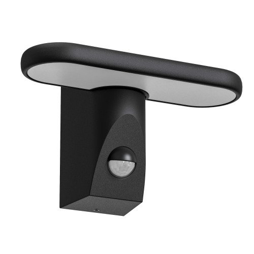 buitenlamp met bewegingssensor Zack muurlamp zwart