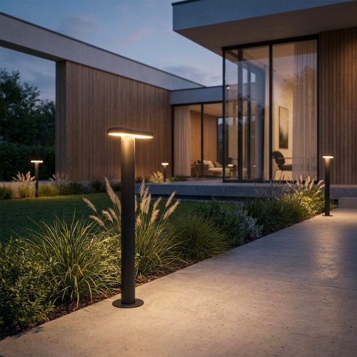 Buitenverlichting Zack tuinlamp zwart 60cm