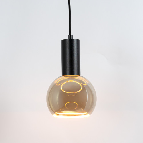 Binnenlamp Luxum hanglamp gun metal aluminium modern