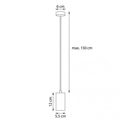Binnenlamp Luxum hanglamp gun metal aluminium modern