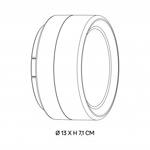 Binnenlamp Mason wandlamp plafondlamp champagne