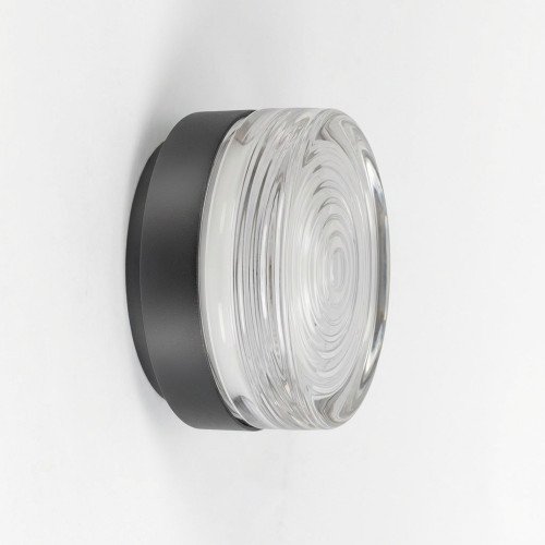 Opbouwspot Liam wandlamp plafondlamp zwart