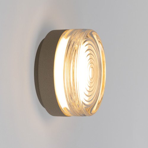 Opbouwspot Liam wandlamp plafondlamp champagne