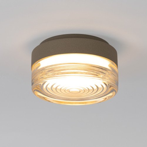 Opbouwspot Liam wandlamp plafondlamp champagne