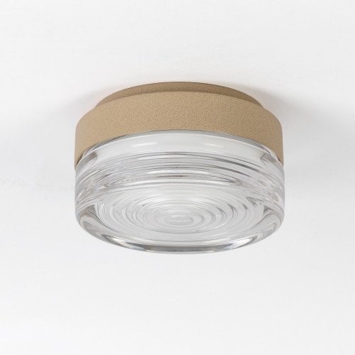 Opbouwspot Liam wandlamp plafondlamp champagne