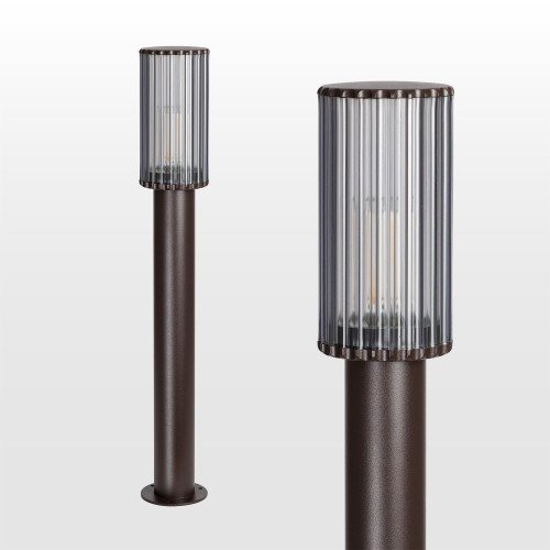 Buitenverlichting Sablon 2 tuinlamp zwartbruin