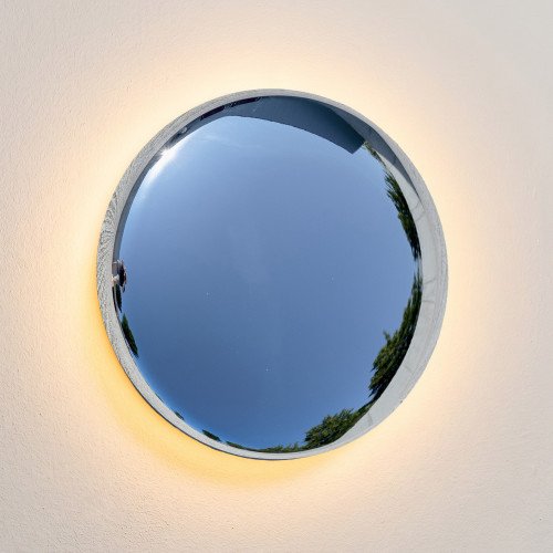 Binnenlamp Auris muurlamp chrome modern LED