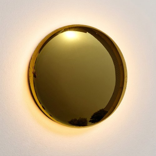 buitenlamp Auris muurlamp goud modern LED