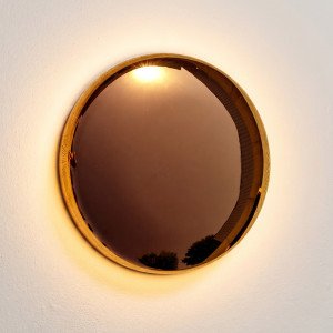 buitenlamp Auris muurlamp brons modern LED