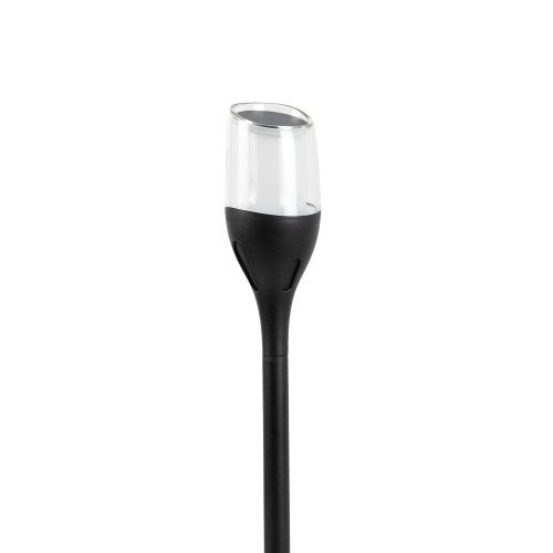 4x Torch Solar Tuinlamp Zwart