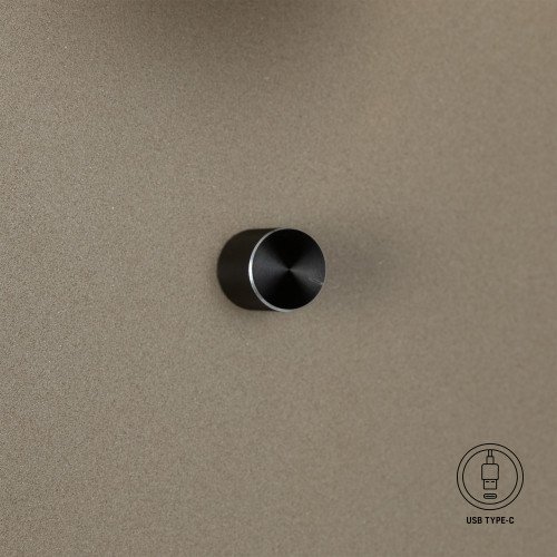 Binnenlamp Mila bedelamp champagne dimmer