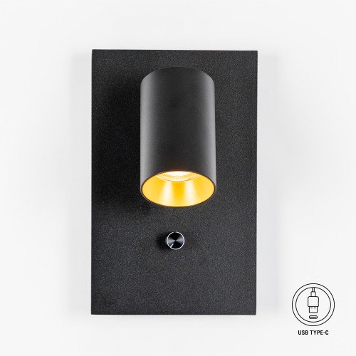 Binnenlamp Mila bedelamp zwart dimmer
