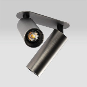 Binnenverlichting Vigo 2-lichts inbouwspot gun metal