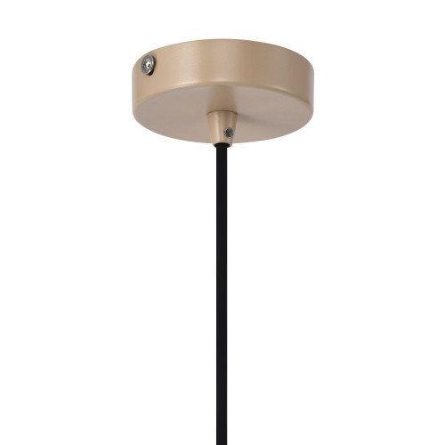 Binnenverlichting Isabel hanglamp zwart beige
