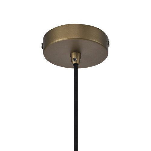 Binnenverlichting Isabel hanglamp zwart goud