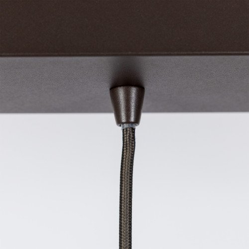 Binnenverlichting Lumi 6-lichts hanglamp greige modern