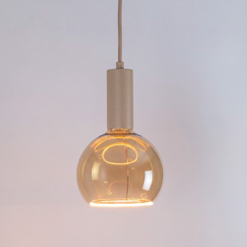 Binnenverlichting Dari 3 lichts hanglamp zand modern