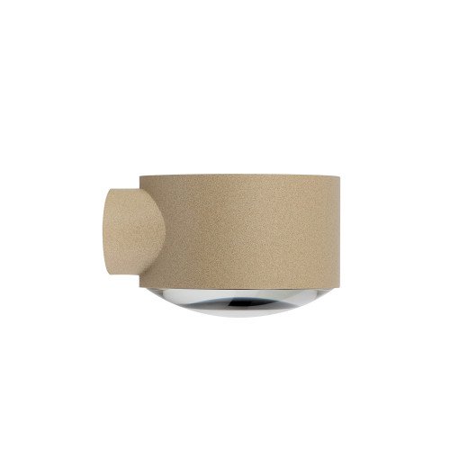 Champagne convex glazen venster modern wandlamp downlighter