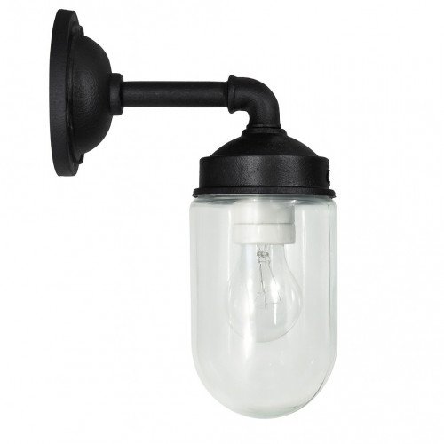 Industriele Wandlamp Ninety zwart