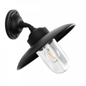 Stallamp schuin Solingen Matzwart Landelijk