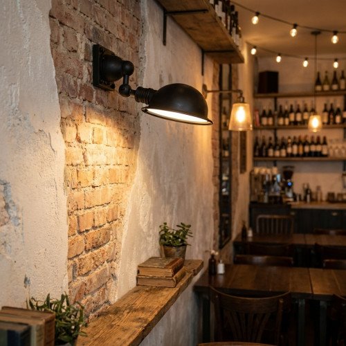 Nostaluce Industriele vintage Canberra Leeslamp | Nostalux.nl